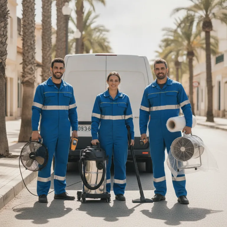 Restauración de Daños Por Agua equipo en Zaragoza